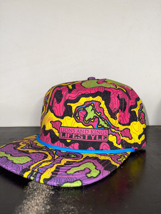 Neon Flat top Snap Back