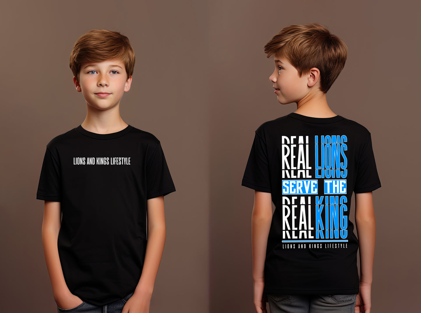 Real Lions Real Kings - Kids Unisex -